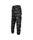 Брюки мужские New Era Black Chicago Cubs Camo Jogger Pants