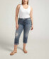 Plus Size Suki Mid Rise Curvy Fit Capri Jean