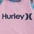 HURLEY Set Girl Long Sleeve Full Zip Rashguard