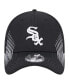 Men's Black Chicago White Sox Active Dash Mark 39THIRTY Flex Hat