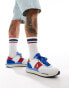 Polo Ralph Lauren Train '89 trainer in white red blue