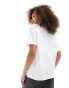 Pull&Bear oversized t-shirt in white