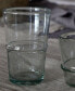 Tall Glass Tumblers, Set of 6