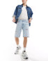 Tommy Jeans Ryan archive shorts in light wash