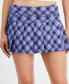 Juniors' Pleated Mini Skirt