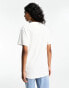 ASOS DESIGN oversized t-shirt with ibiza graphic in white