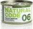 Natural Line s.r.l Karma mokra 06 z kurczakiem i warzywami sos 85g