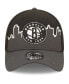 Men's Charcoal, Black Brooklyn Nets 2022 Tip-Off 39THIRTY Flex Hat