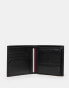 Tommy Hilfiger logo wallet with coin pouch in black