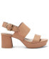 Women's Carimma Leather Platform Heel Sandal