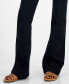 Juniors' High-Rise Flare-Hem Jeans