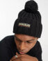 Napapijri Fea bobble beanie in black