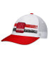 Men's White, Scarlet Nebraska Huskers Retro Fade Snapback Hat