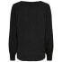 ONLY Mette Uma Long Sleeve V Neck T-Shirt