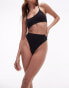 Topshop super soft knicker in black