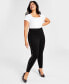 Women's Side-Studded Leggings, Created for Macy's