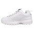 Fila Disruptor Ii Premium Lace Up Womens White Sneakers Casual Shoes 5FM00002-1