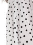 ASOS DESIGN scoop back skater hem mini dress with in mono spot