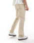 ASOS DESIGN straight chino in washed stone