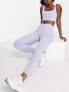 VAI21 V shape waist co-ord leggings in lilac