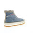 Diesel S-Principia Mid X Mens Blue Canvas Lifestyle Sneakers Shoes