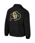 Men's and Women's Black Colorado Buffaloes Coaches Full-Snap Jacket