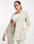 Puma cropped slouchy blazer in spray green- exclusive to asos