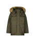 Little Boys Heavyweight Warm Winter Logo Parka Coat