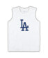 Женская пижама Concepts Sport womens White, Royal Los Angeles Dodgers Plus Size Tank Top and Shorts Sleep Set