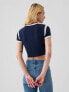 Modern Rib Cropped T-Shirt