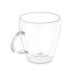 Кружка Mug Прозрачный Боросиликатное стекло 270 ml (24 штук)