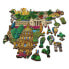 TREFL Wooden Famous Places In France 1000 Units puzzle