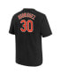 Big Boys Grayson Rodriguez Black Baltimore Orioles Name and Number T-shirt