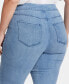 Plus Size Dakota Crop Pull-On Jeans