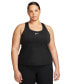 Plus Size Active Medium-Support Padded Sports Bra Tank Top