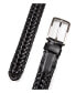 Men's Woven Leather Belt