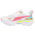 Puma Kosmo Rider "I Am Joyful" Metallic Lace Up Womens Multi, White Sneakers Ca