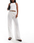 Cotton On relaxed trousers in white broiderie