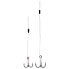 WESTIN Add-It Braided Stinger Tied Hook 105 mm