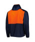 Men's Navy Auburn Tigers Flash Forward Full-Zip Windbreaker Jacket