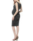 Maternity Delia Ruched Midi Dress