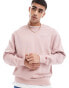 Levi's authentic tonal logo sweatshirt in pink