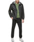 Men's Rubberized Lightweight Hooded Rain Jacket, Created for Macy's