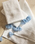 Pack of hand towels with tassels (pack of 3)