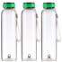 BENETTON 750ml Borosilicate Bottle 3 Units