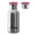 LAKEN Stainless Steel Bottle Basic Steel Plain Cap Colours