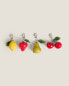 Pack of fruit shaped tablecloth weights (pack of 4)