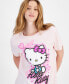 Juniors' Hello Kitty Cotton Crewneck Tee