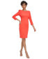 Women's 3/4-Sleeve Sheath Dress