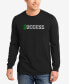 Men's Success Word Art Long Sleeves T-shirt